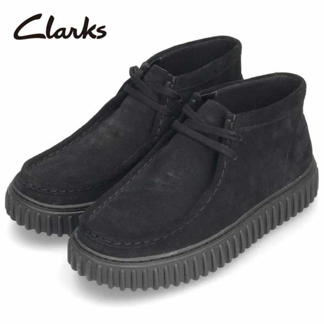 Clarks クラークス レザー スエード ワラビー メンズ Torhill Hi