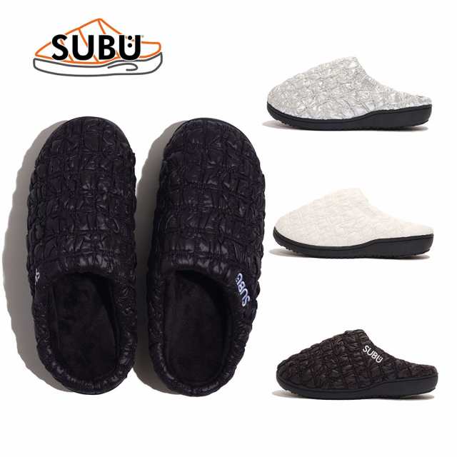 SUBU Bumpy バンピー スブ 冬用 秋冬 正規品 メンズ レディース サンダル スリッパ ルームシューズ ブラック シルバー ホワイト ボア 起