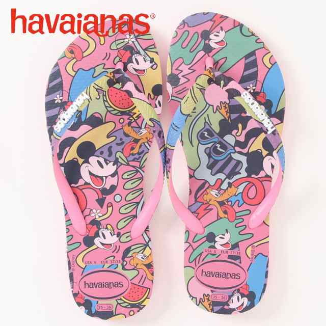 ハワイアナス ビーチサンダル レディース ディズニーコラボサンダル 4147020 havaianas SLIM DISNEY STYLISH  SANDAL ハワイ ビーサン スリムの通販はau PAY マーケット - Parade ワシントン靴店 | au PAY マーケット－通販サイト