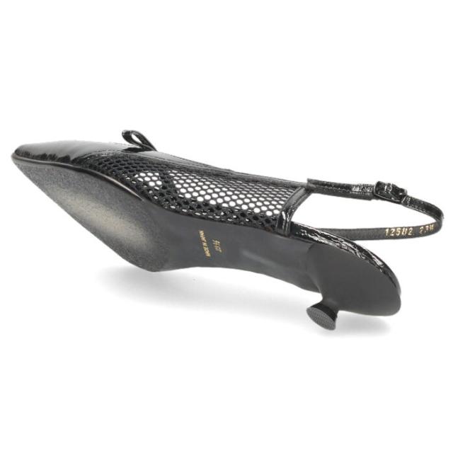 RABOKIGOSHI works ラボキゴシ ワークス パンプス ローヒール バックストラップ 本革 エナメル 黒 12582 ブラック ベージュ 靴 日本製 RABOKIGOSHI works ラボキゴシ ワークス パンプス ローヒール バック