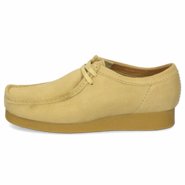 CLARKS クラークス WALLABEE ワラビー イエロー モカシン メンズ www