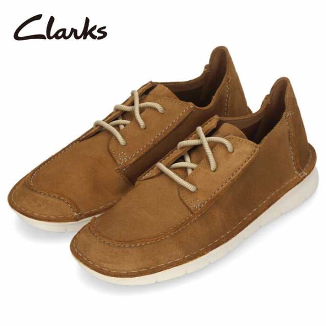 Clarks クラークス スニーカー メンズ 靴 カジュアルシューズ 627J TANS ダークタン スエード 茶色 ローカット 本革 ブラウン｜au  PAY マーケット