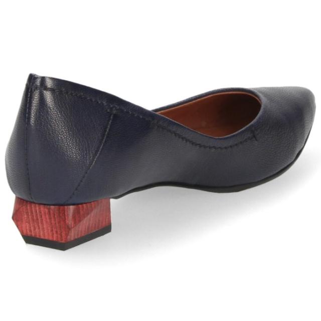 パンプス ローヒール 本革 ラボキゴシ ワークス 12679 ブラック