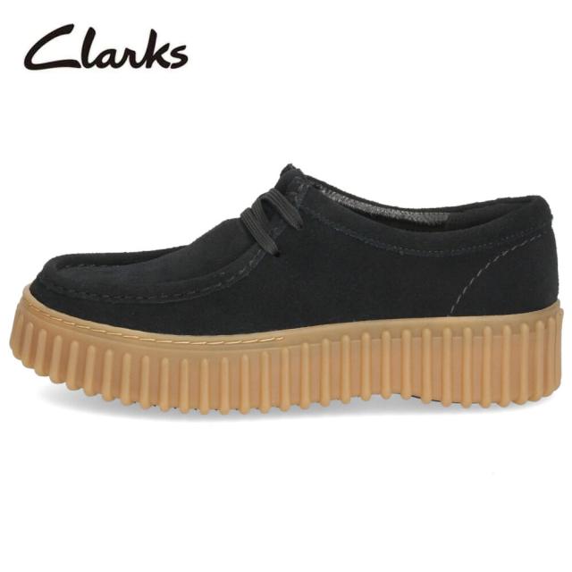 クラークス レディース ワラビー レザー スエード トーヒルビー 厚底