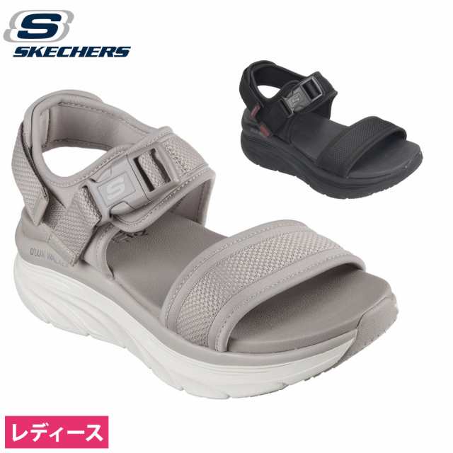 スケッチャーズ サンダル レディース リラックスドフィット SKECHERS 119824 デラックス ウォーカー デイリー アウティング スポサン ス