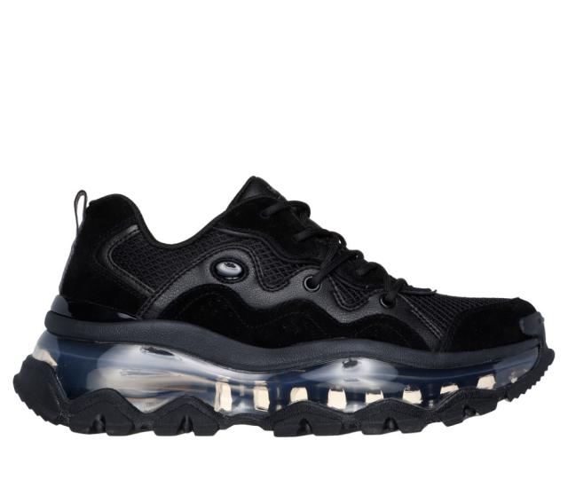 スケッチャーズ レディース スニーカー 黒 白 厚底スニーカー 177977 カジュアル シューズ SKECHERS 靴 ブラック ホワイト マルチカラー コラボ スケッチャーズ レディース厚底スニーカー23cm SKECHERS