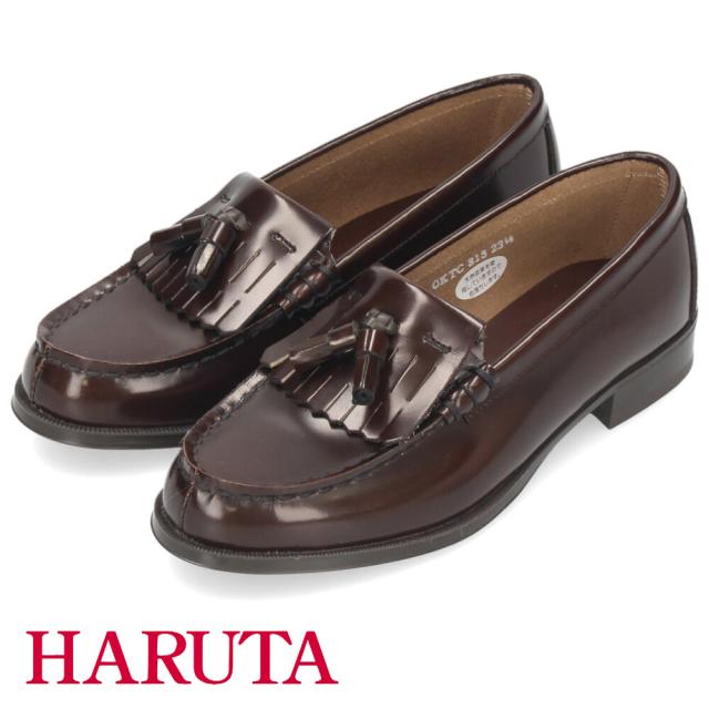 HARUTA ハルタ レディース 本革 キルトタッセル ローファー 2E 313 
