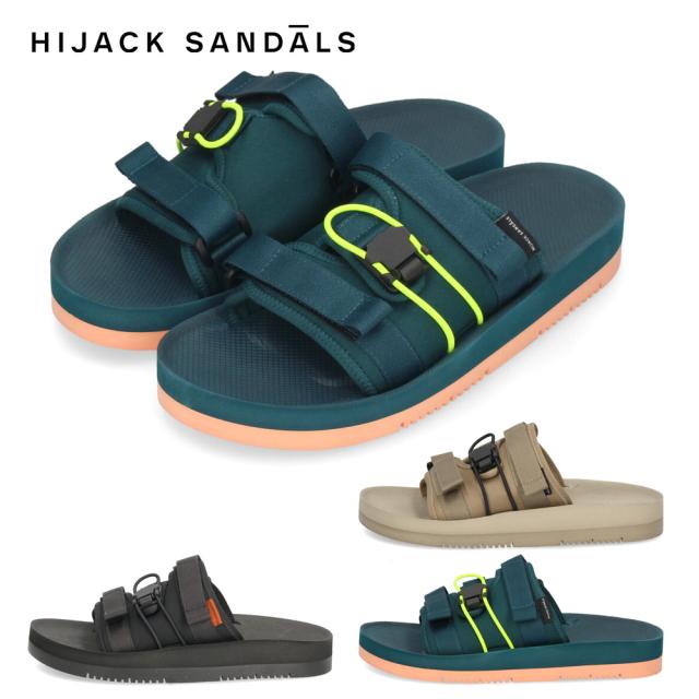 ハイジャックサンダル サンダル メンズ HIJACK SANDALS マニック MANIC スライド スポーツサンダル ベルクロ 軽量 アウトドアの通販は
