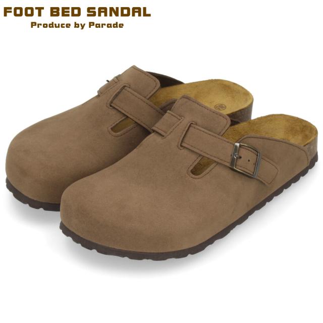 Project Cloud レディース 本革 スエード フットベッド ボストン