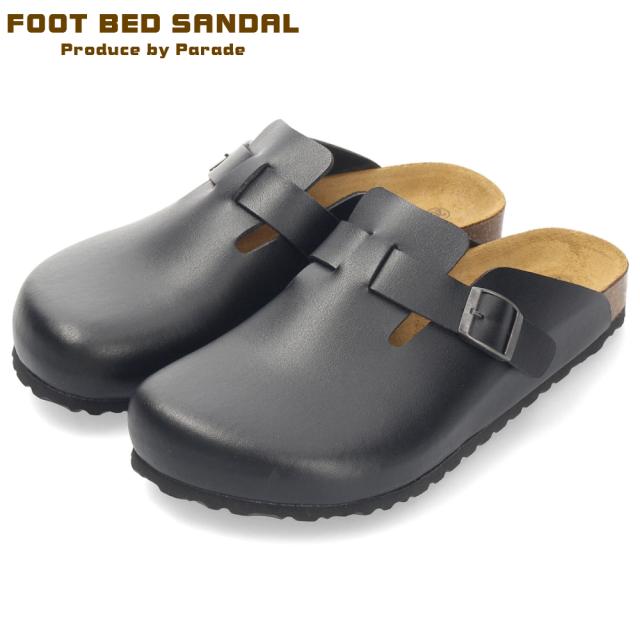 サンダル メンズ フットベッド シンプル オシャレ サボサンダル
