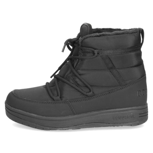 コンバース ネクスター ブラックモノ 黒 ショートブーツ