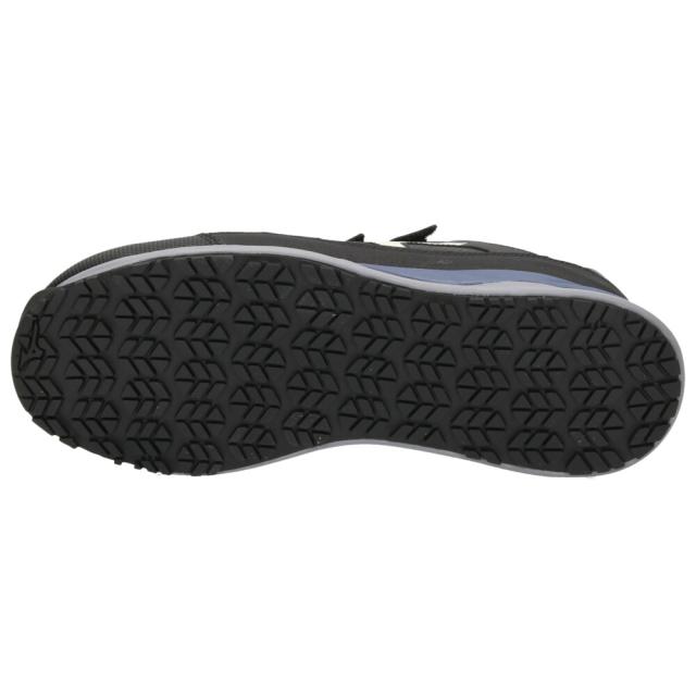 安全靴 ミズノ メンズ ベルト ローカット ワーキングシューズ MIZUNO オールマイティ HW ll 22L F1GA2401 ブラック レッド EEE_8