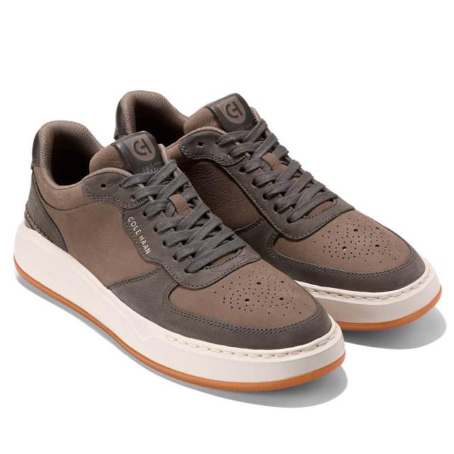 スニーカー メンズ 本革 レザー ブラウン シンプル カジュアル ローカット 歩きやすい COLE HAAN コールハーン グランドプロ クロスオーバー C41221_1