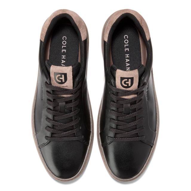 スニーカー メンズ 黒 レザー 本革 軽い 歩きやすい シンプル 快適 ローカット COLE HAAN コールハーン グランドプロ トップスピン C42220_5