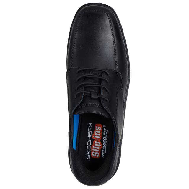 スケッチャーズ スリップインズ メンズ ビジネスシューズ 履きやすい ハンズフリー スリッポン ノーマル幅 SKECHERS リラックスドフィット キャスウェル アルフィー 205220_4