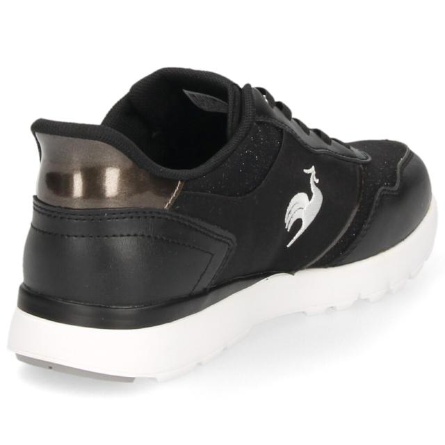 ルコック スニーカー レディース 黒 ブラック ラメ ルコック