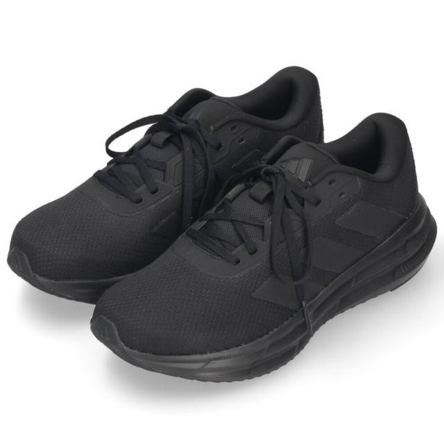アディダス スニーカー メンズ ランニングシューズ 黒 ブラック