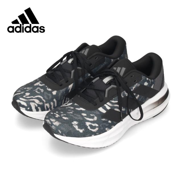 アディダス スニーカー メンズ ランニングシューズ 黒 ブラック