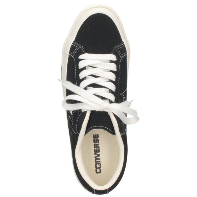 コンバース ワンスター スエード メンズ レディース スニーカー 黒 CONVERSE ONE STAR SUEDE 35200860 ブラック_3