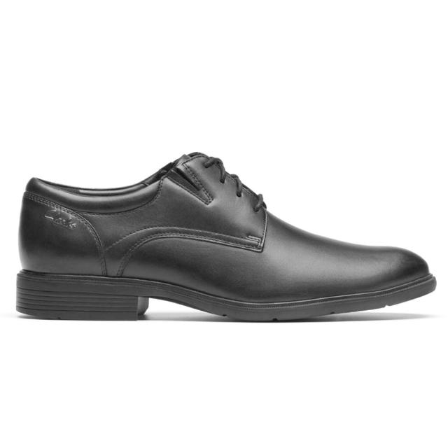 クラークス ビジネスシューズ メンズ 本革 レザー STEADWELL LACE ステッドウェル レース 靴 紳士靴 レースアップ Clarks 26184679 黒 ブラック_1