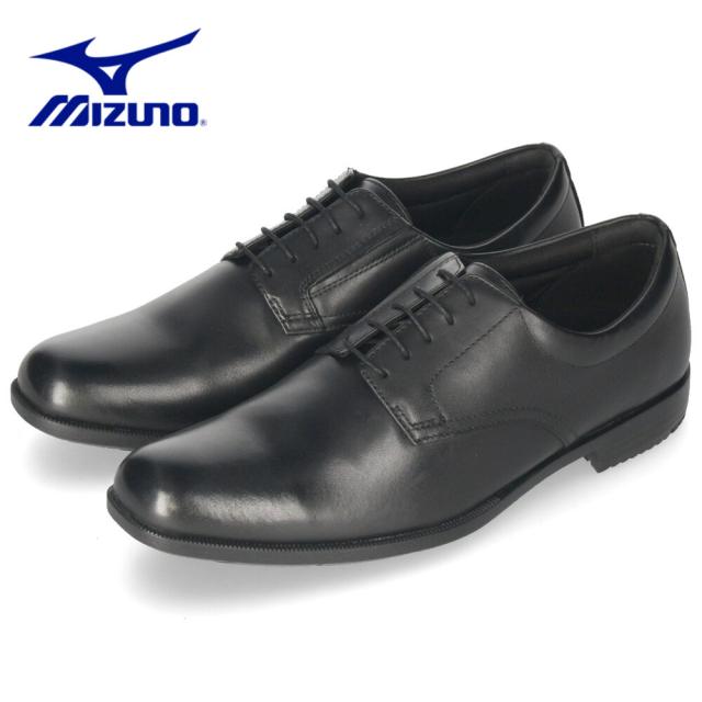 MIZUNO ビジネスシューズ メンズ B1GM2201 B1GM2202 エクスライト ST 2 PT 靴 ミズノ 本革 3E ストレートチップ プレーントゥ ブラック 冠婚葬祭 セール MIZUNO ビジネスシューズ メンズ B1GM2201 B1GM2202 エクスライト ST 2