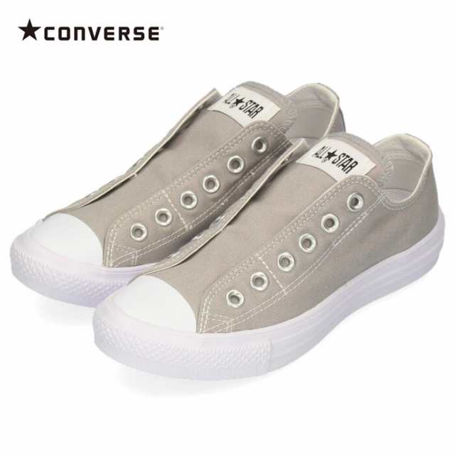 コンバース Converse レディース メンズ スニーカー ローカット 1431 オールスター ライト スリップ Ox Gray グレー スリッポン の通販はau Pay マーケット Parade ワシントン靴店