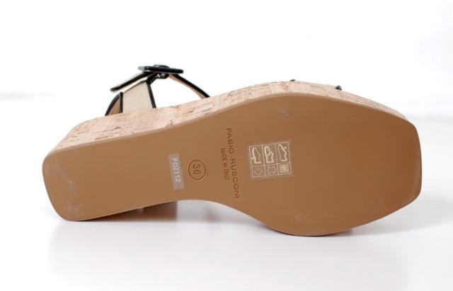 ファビオルスコーニ Fabio Rusconi 2112 サンダルウエッジ 厚底 コルク ジュート アンクルストラップ イタリア レディース 靴の通販はau Pay マーケット Parade ワシントン靴店