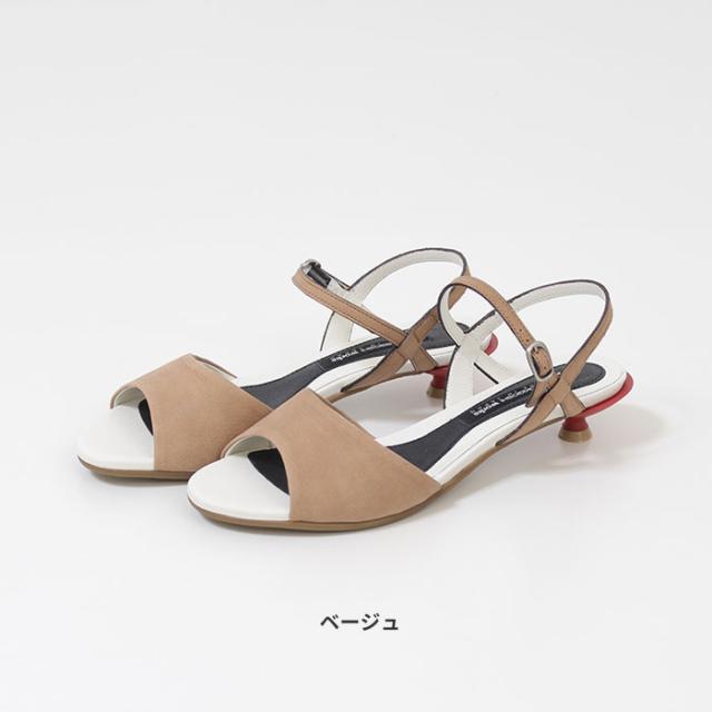 RABOKIGOSHI works ストラップ サンダル ローヒール ラボキゴシ