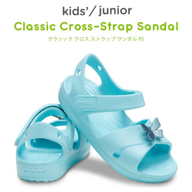 クロックス サンダル キッズ クラシック クロス ストラップ サンダル Ps Classic Cross Strap Sandal 6245 669 409 かわいい 女の子 柔の通販はau Pay マーケット Parade ワシントン靴店
