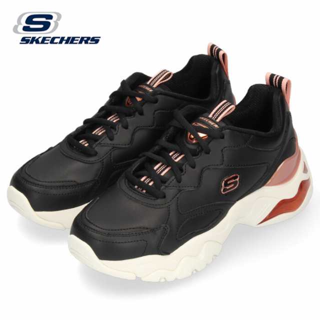 スケッチャーズ ダッドスニーカー レディース 厚底スニーカー Skechers 1490 D Lites 3 0 Air Golden Rules Bkrg ブラック ローズゴーの通販はau Pay マーケット Parade ワシントン靴店