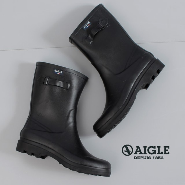 Aigle エーグル アイケア2 メンズ Icare2 85 長靴 ショート丈 レインブーツ ラバーブーツ 正規品 ブラック 黒の通販はau Pay マーケット Parade ワシントン靴店