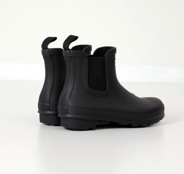 HUNTER ハンター オリジナル チェルシー 2078 レディース 長靴 レインブーツ サイドゴア 黒 ブラック ORIGINAL CHELSEA BOOTS_4
