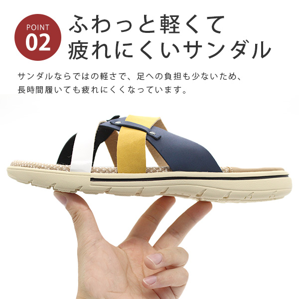 大人の魅力 紳士 シンプルデザイン 新品未使用 ビーチサンダル サンダル