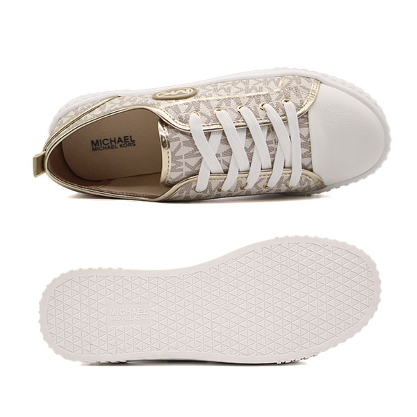 Michael Kors マイケルコース ホワイトスニーカー MKロゴ 中古・古着通販】MICHAEL KORS (マイケルコース) MKロゴ