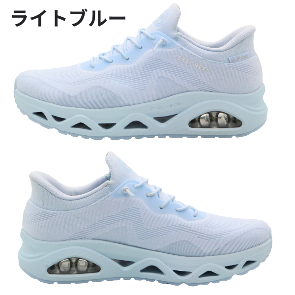 スケッチャーズ スニーカー レディース スリップインズ 靴 ブラック 黒 軽量 軽い 履きやすい 脱ぎ履き クッション ハンズフリー SKECHERS スケッチャーズ スリップインズ：ウノ グライドステップ - エア グライダーズ_5
