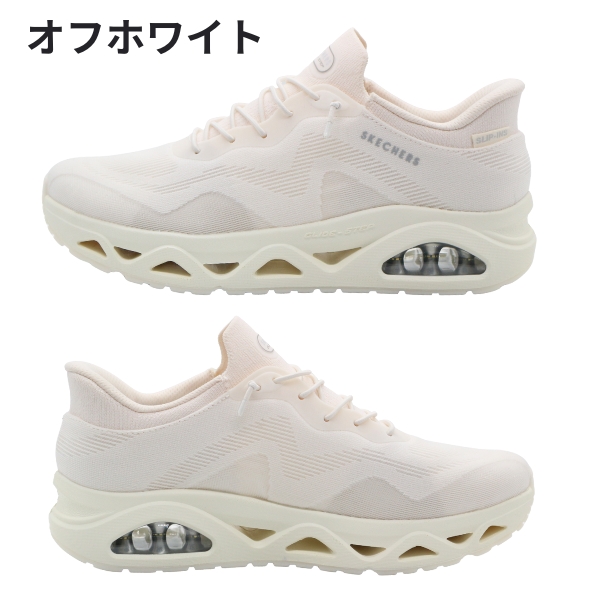 スケッチャーズ スニーカー レディース スリップインズ 靴 ブラック 黒 軽量 軽い 履きやすい 脱ぎ履き クッション ハンズフリー SKECHERS スケッチャーズ スリップインズ：ウノ グライドステップ - エア グライダーズ_8