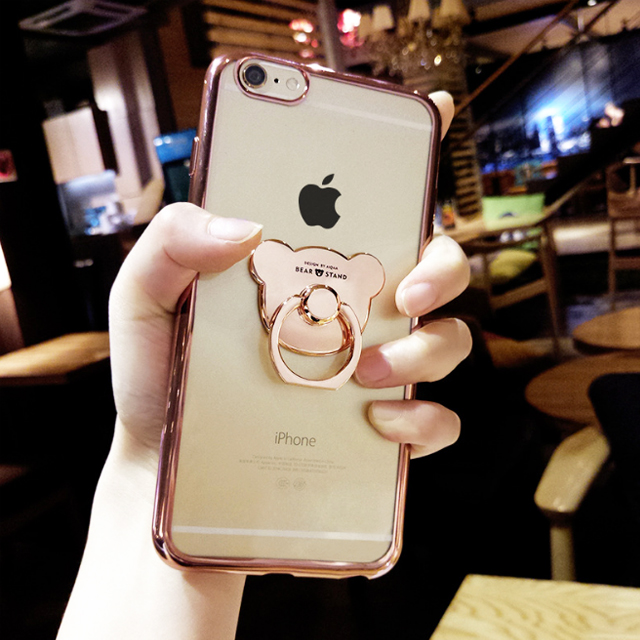 スマホリング くま ホールド バンカー スタンド 送料無料 クマ 熊 シンプル 可愛い 人気 おすすめ おしゃれ 女子 女の子 キラキラ ゴールの通販はau Pay マーケット 送料無料大人のiphone Ipadアップルライフ