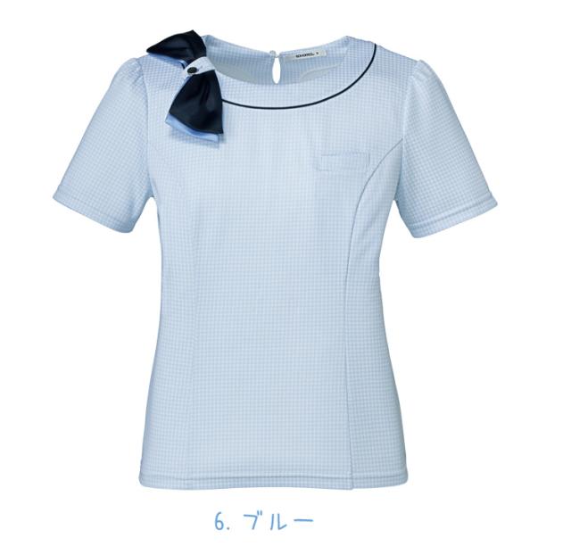 事務服 制服 BON ボンオフィス ポロニット AD8803 S021シリーズ 大きいサイズ17号・19号_2