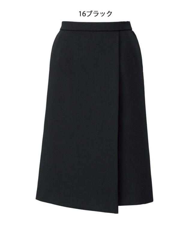 事務服 制服 BONOFFICE ボンオフィス ボンマックス ラップスカート(ロング丈) BCS2114 サイズ21号 B2301シリーズ_1