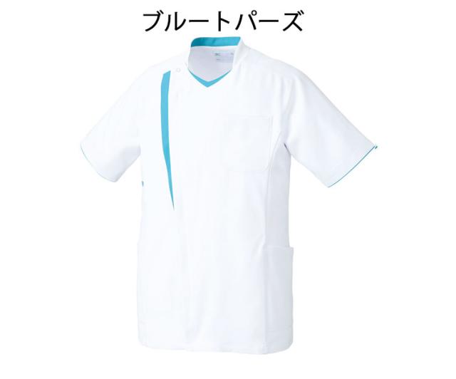 医療 介護 看護 制服 Mizuno ミズノ スクラブジャケット 男性用 MZ-0162 ユナイト_2