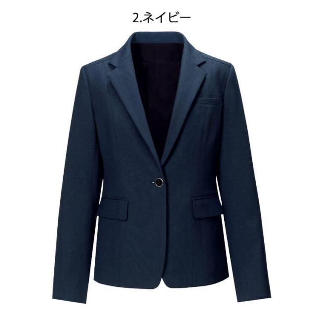事務服 制服 オフィス ENJOY エンジョイ カーシーカシマ ジャケット EAJ845 サイズ19号 トラベストピンヘッド_1