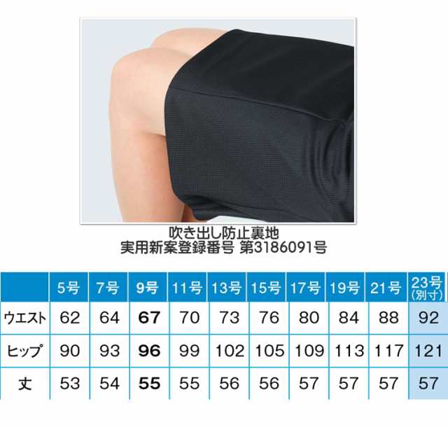 事務服 制服 ENJOY エンジョイ セミタイトスカート EAS583 クールドット カーシーカシマ 大きいサイズ23号