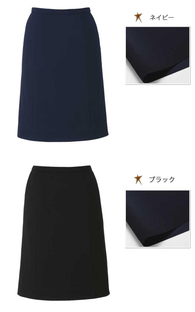 事務服 制服 ENJOY エンジョイ Aラインスカート EAS686 ストレッチニットカルゼ カーシーカシマ 大きいサイズ23号_3