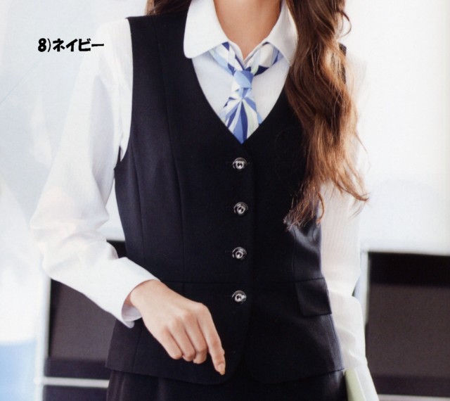 事務服 制服 BONMAX（ボンマックス）ベスト AV1235_2