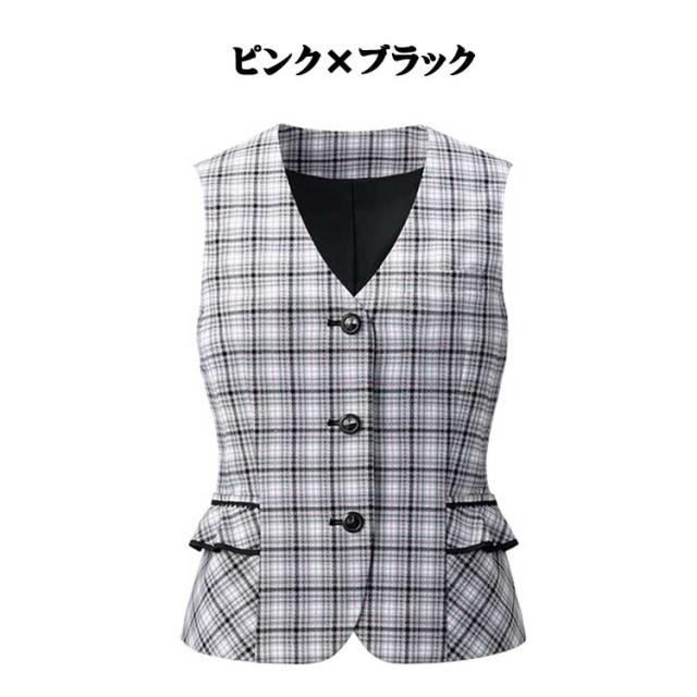 事務服 制服 フォーク ヌーヴォ ベスト FV36156 FOLK nuovo_1
