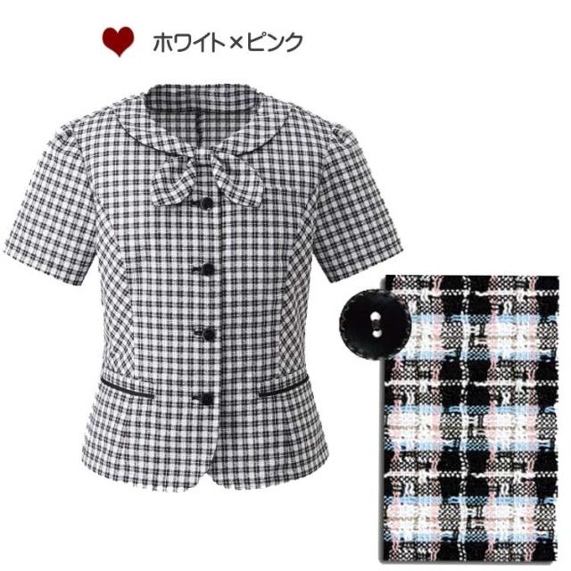 事務服 制服 フォーク ヌーヴォオーバーブラウス FB71195 FOLK nuovo 大きいサイズ19号・21号・23号
