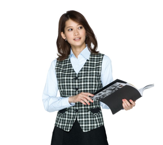 事務服 制服 en joieベスト 11180アンジョア事務服_1