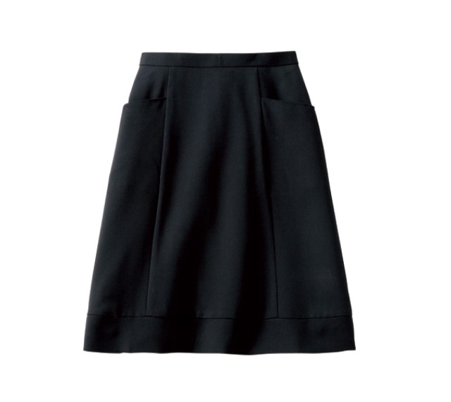 事務服 制服 en joie アンジョアフレアースカート(53cm丈) 56303_1