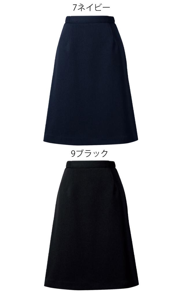 オフィス 事務服 制服 フォーク ヌーヴォ FOLK nuovo 脇ゴムAラインスカート FS46001_1