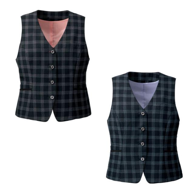事務服 制服 オフィス FOLK フォーク nuovo ヌーヴォ ベスト FV36463 サイズ19〜23号_2